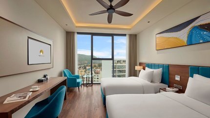 Căn phòng với đầy đủ tiện nghi