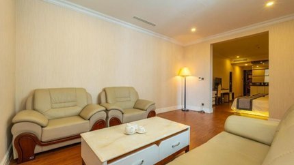 Không gian phòng khách, phòng ngủ riêng biệt