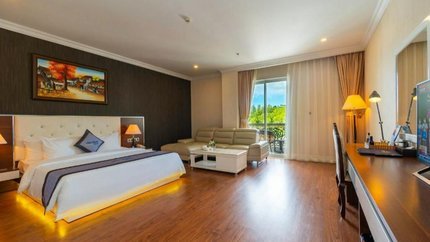 View hướng toàn bộ ra thành phố Phú Quốc