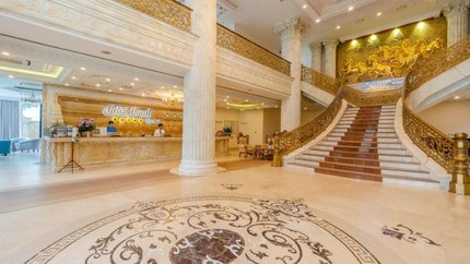 Sảnh resort đạt chuẩn 5*