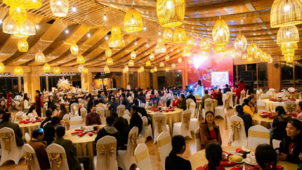 Khu ẩm thực Tại Resort Thung Nham Ninh Bình