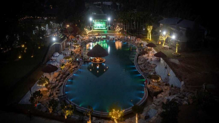 Hồ bơi ngoài trời Thung Nham Resort Ninh Bình