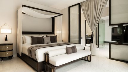 Phòng được bày trí bắt mắt