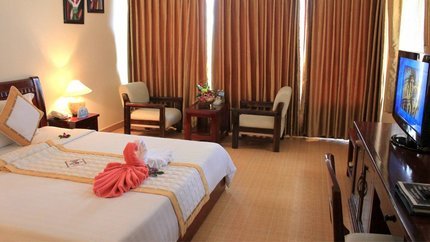 Không gian rộng, nội thất đầy đủ