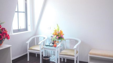 Căn phòng được trang bị đầy đủ tiện nghi