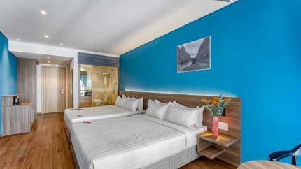 Không gian phòng rộng rãi