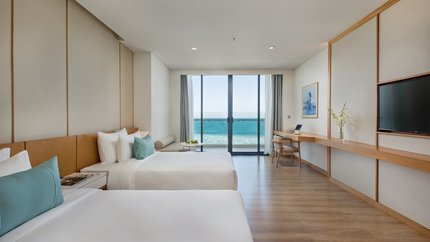 Không gian phòng rộng rãi