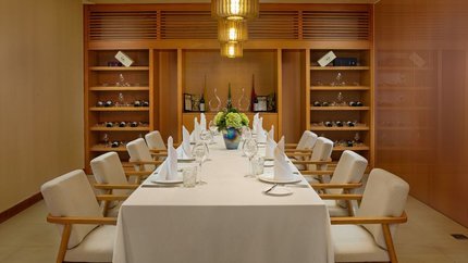 Phòng ăn sang trọng