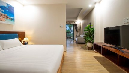 Villa Triple Garden trang bị đầy đủ tiện ích sinh hoạt