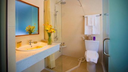 Phòng vệ sinh sạch sẽ