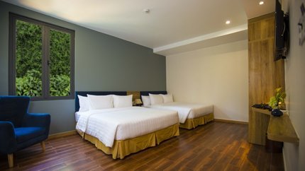 Phòng có view nhìn ra núi