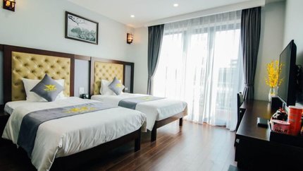 Tông màu gỗ tạo nên sự sang trọng