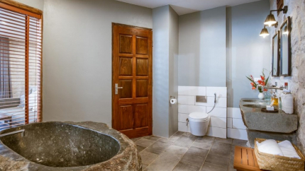 Phòng Tắm Suite Bungalow Topas Ecolodge Resort Sapa