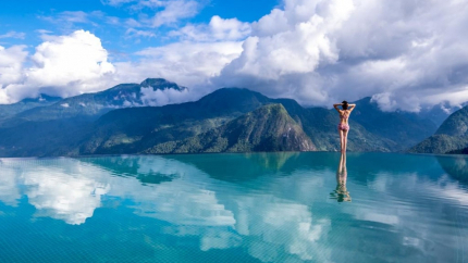 Bể Bơi Vô Cực Topas Ecolodge Resort Sapa