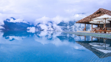 Hồ Bơi Tại Topas Ecolodge Resort 4 Sao