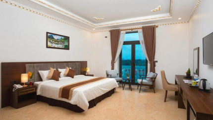 Phòng Deluxe Double khách sạn Trang An International Ninh Binh