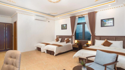 Phòng Deluxe Family khách sạn Trang An International Ninh Binh