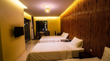 Phòng Gia Đình Nhìn Ra Vườn Khu Nghỉ Dưỡng Trang An Retreat 3*