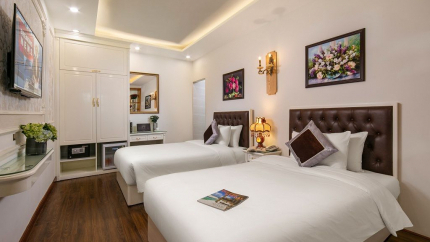 Phòng Deluxe King Or Twin Khách Sạn Trang Trang Boutique Hà Nội 3*