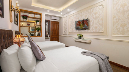 Phòng Deluxe King Or Twin Khách Sạn Trang Trang Boutique
