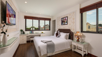 Phòng Executive Double With City View Khách Sạn Trang Trang Boutique 3*