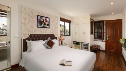 Phòng Executive Double With City View Khách Sạn Trang Trang Boutique 3* Hà Nội