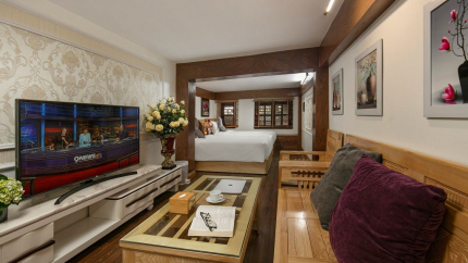 Phòng Connecting Family With 2 Bedrooms  Khách Sạn Trang Trang Boutique