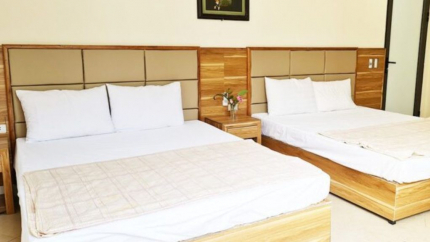 Căn phòng có không gian rộng rãi