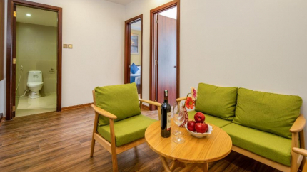 Không gian phòng rộng rãi cho gia đình