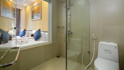 Nhà vệ sinh sạch sẽ