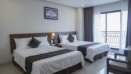 Không gian căn phòng rộng rãi