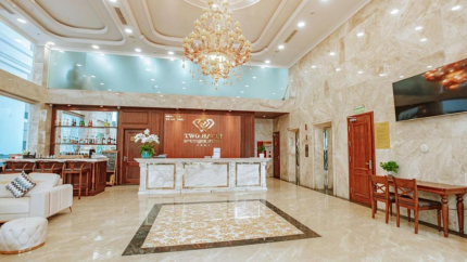 Khu vực lễ tân khách sạn