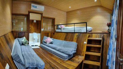 Thiết kế bên trong phòng Family 1 dạng tổ ong 