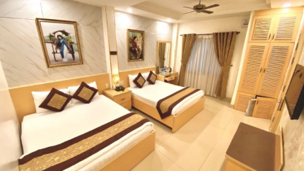 Phòng Superior Quadruple Khách sạn Tulip 2 Đà Lạt