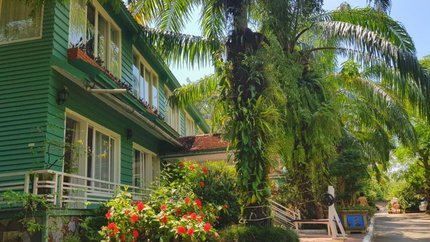 Quang cảnh trong khu resort