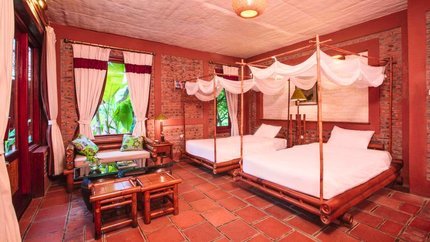 Phòng ngủ tích hợp phòng khách