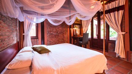 Phòng ngủ cực kì rộng rãi