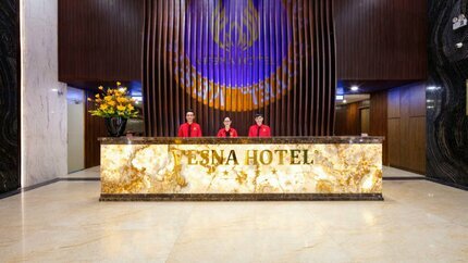 Khu vực lễ tân luôn có nhân viên trực