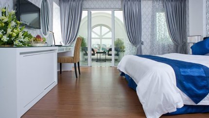 Căn phòng với thiết kế rộng rãi