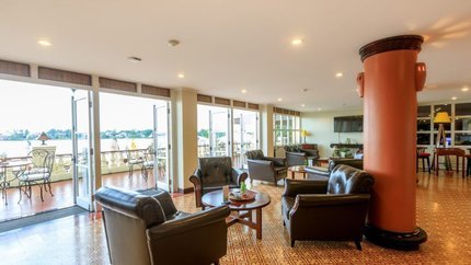 Không gian bar trong nhà