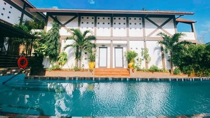 Toàn cảnh mặt tiền Victory Road Villas Quảng Bình