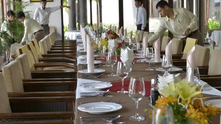 Khu vực nhà hàng sang trọng