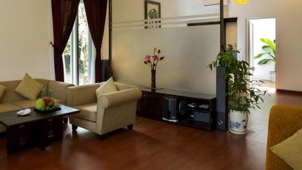 Phòng khách của Villa rộng