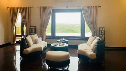 Phòng khách của Villa thoáng rộng