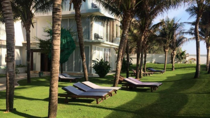 Sân vườn Villas Del Sol Beach Villas & Spa