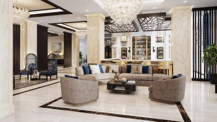 Quầy bar sang trọng