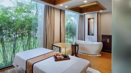 Không gian spa sang trọng, thư giãn