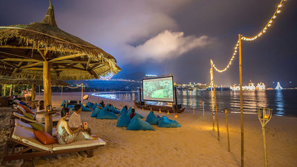 Trải nghiệm xem phim trên biển