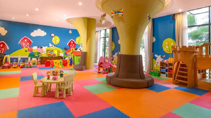 Khu Kids Club đầy màu sắc