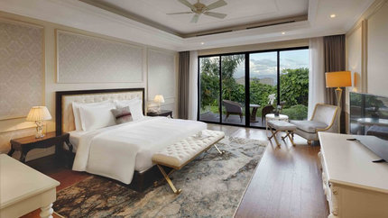 Phòng nghỉ villa 4 tiện nghi, đẳng cấp